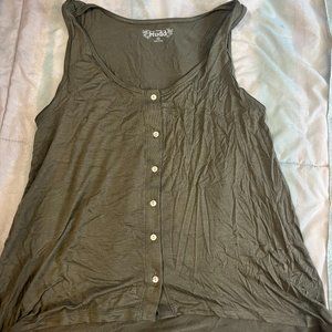Mudd Green tank top